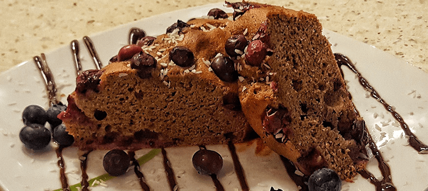 Przepis na ciasto z mąki orkiszowej.