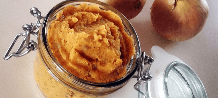 Wegański smalec z ciecierzycy