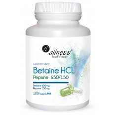 ALINESS BETAINA HCL PEPSINE 650/150 150 kap