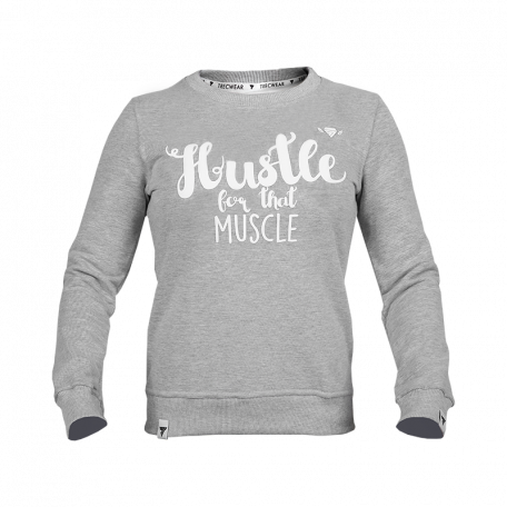 TREC TW BLUZA DAMSKA SWEATSHIRT 08 TRECGIRL STRONG GREY