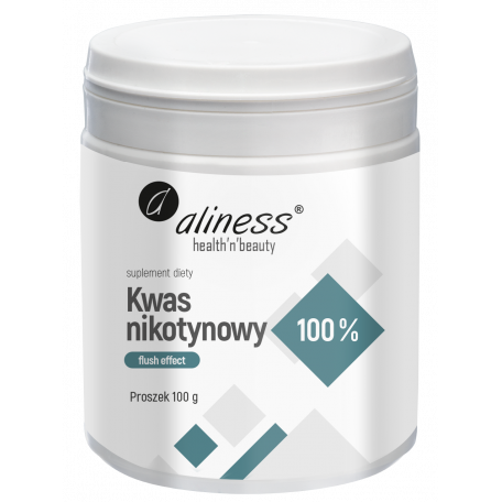 ALINESS KWAS NIKOTYNOWY PROSZEK 100% FLUSH EFFECT 100 g