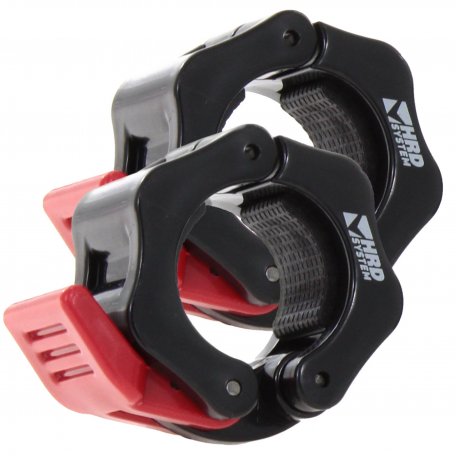 BELTOR - HRD SYSTEM LINE – Zaciski QR na gryfy 25mm czarno-czerwone