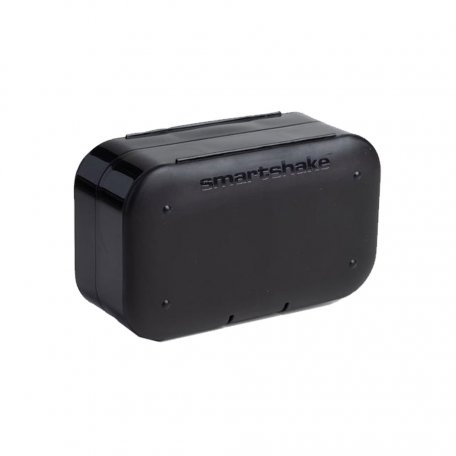 SMART SHAKE PILL BOX ORGANIZER 2-PACK BLACK