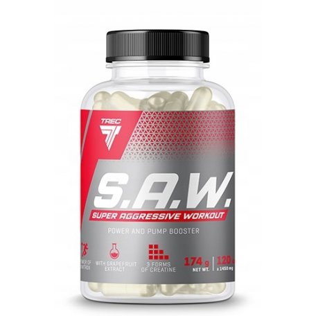 TREC S.A.W. 30 kap KING SIZE SUPER ANABOLIC WORKOUT