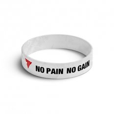 TREC WRISTBAND 001 NO PAIN NO GAIN