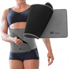 PLATINUM FITNESS NEOPRENOWY PAS WYSZCZUPLAJĄCY ODCHUDZAJĄCY 130 CM WZMOCNIONY