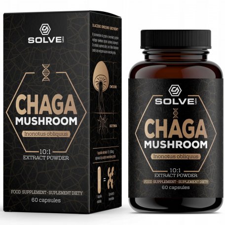 Solve Labs Chaga 60 Kapsułek