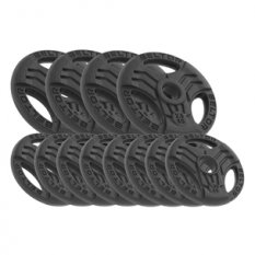 BELTOR ZESTAW 20KG OBCIĄŻENIE ŻELIWNE KIEROWNICA 26MM FASTGRIP