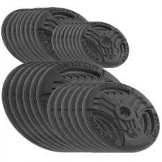 BELTOR ZESTAW 120KG OBCIĄŻENIE ŻELIWNE KIEROWNICA 26MM FASTGRIP