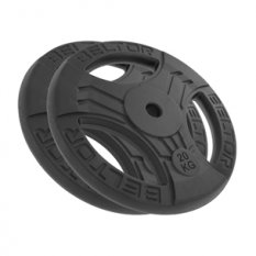 BELTOR ZESTAW 40KG OBCIĄŻENIE ŻELIWNE KIEROWNICA 29MM FASTGRIP