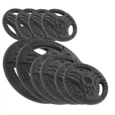 BELTOR ZESTAW 40KG OBCIĄŻENIE ŻELIWNE KIEROWNICA 31MM FASTGRIP