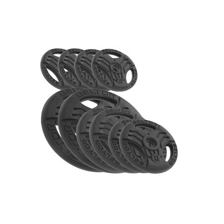 BELTOR ZESTAW 40KG OBCIĄŻENIE ŻELIWNE KIEROWNICA 31MM FASTGRIP