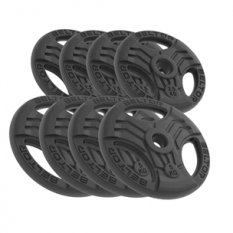 BELTOR ZESTAW 30KG OBCIĄŻENIE ŻELIWNE KIEROWNICA 51MM FASTGRIP