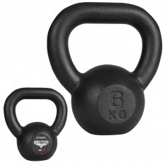 BELTOR HRD System line Kettlebell obciążenie Żeliwne 28kg czarny/ black