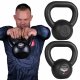 BELTOR HRD System line Kettlebell obciążenie Żeliwne 28kg czarny/ black