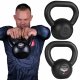 BELTOR HRD System line Kettlebell obciążenie Żeliwne 28kg czarny/ black