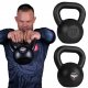 BELTOR HRD System line Kettlebell obciążenie Żeliwne 28kg czarny/ black