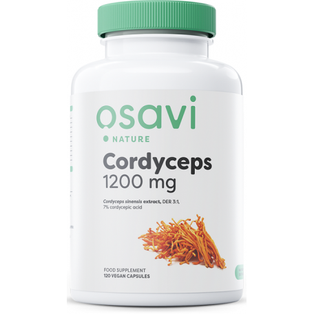 Osavi Cordyceps, 1200mg - 120 vegan caps