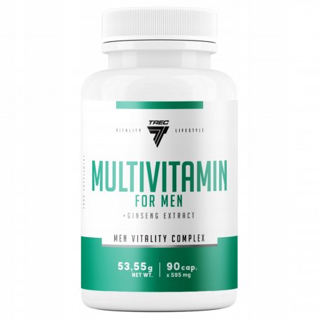 TREC VITALITY MULTIVITAMIN FOR MEN 90 kap.