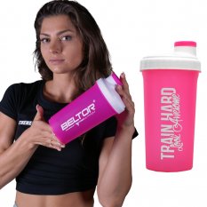 Beltor Shaker 700ml Różowy Train Hard Look Awesome2