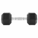 Hantla żeliwna treningowa HEX gumowana 5kg HRD