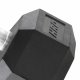 Hantla żeliwna treningowa HEX gumowana 5kg HRD