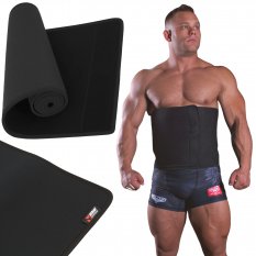Besport HRD System Neoprenowy pas wyszczuplający czarny 120 cm