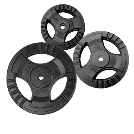Kawmet Zestaw 70 kg obciążenia żeliwne talerz 28,5 mm