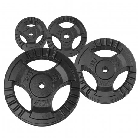 Kawmet Zestaw 100 kg obciążenia żeliwne talerz 28,5 mm