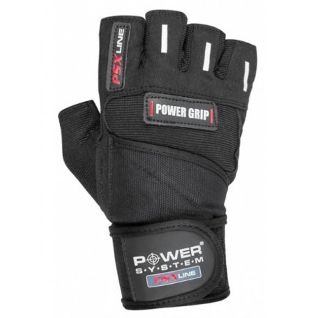 POWER-SYSTEM RĘKAWICZKI POWER GRIP BLACK