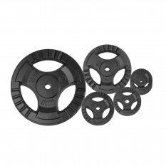 Kawmet Zestaw 80 kg obciążenia żeliwne talerz 28,5 mm