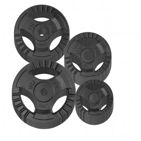 Kawmet Zestaw 120 kg obciążenia żeliwne talerz 28,5 mm