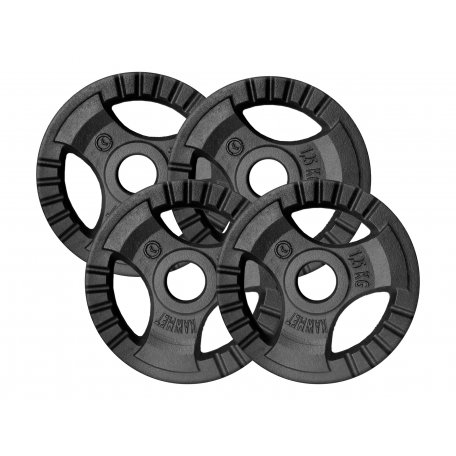 Kawmet Zestaw 5kg obciążenie żeliwne kierownica 29mm