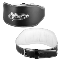 TREC PAS SKÓRZANY WIDE BLACK