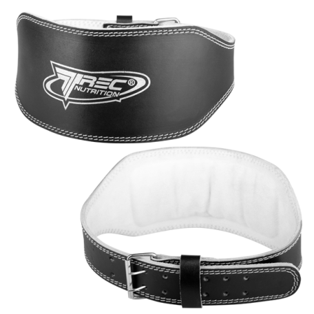 TREC PAS SKÓRZANY WIDE BLACK