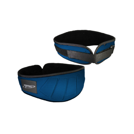 TREC PAS KULTURYSTYCZNY SZEROKI MATERIAŁOWY NIEBIESKI