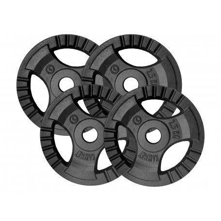 Kawmet Zestaw 10kg obciążenie żeliwne kierownica 29mm