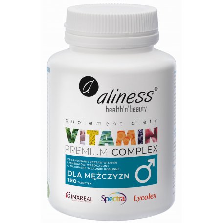 Aliness Premium Vit. Complex dla mężczyzn 120 tabletek