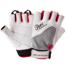 TREC RĘKAWICE DAMSKIE FITNESS BIAŁE