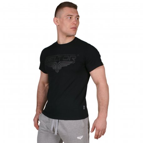 Beltor T-Shirt Slim BLACK ON BLACK Koszulka