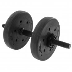 HRD Regulowana hantla bitumiczna 5,3KG + zaciski