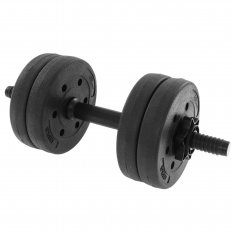 HRD Regulowana hantla bitumiczna 5,3KG + zaciski