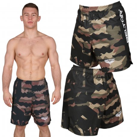 BELTOR BW SPODENKI MMA / MMA SHORTS. "ARMY" 01