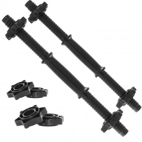 PF Zestaw gyf 41cm / 25mm 2x gryfik któtki+zaciski 4szt