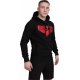 Beltor Bluza Męska z Kapturem Hoodie Red Logo Black