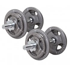 PF Zestaw hantlii żeliwnych kierownica hamertone 2 x 10 kg