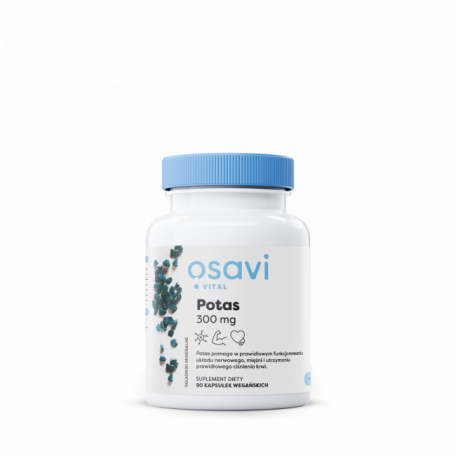 Osavi Potas, 300mg - 90 vegan caps