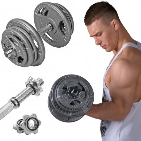 PlatinumFitness Hantla żeliwna hammertone 25kg 28mm