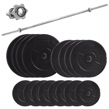 ZESTAW HOLLYWOOD PROGRES 40 KG + GRYF 120 CM