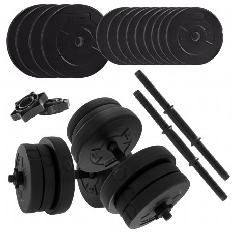 ZESTAW HOLLYWOOD - START- 2X 20 KG BITUMICZNE SZTANGIELKI